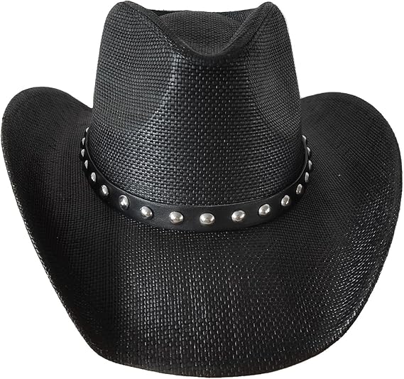 Straw Cowboy Hat for Women and Men with Shape-It Brim